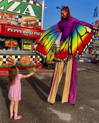 Circus Stiltwalker