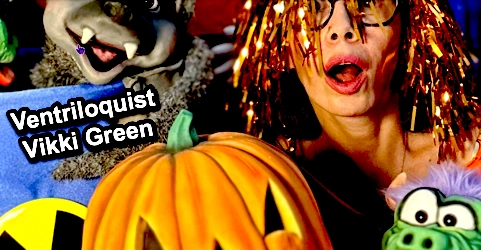 Ventriloquist Vikki Green