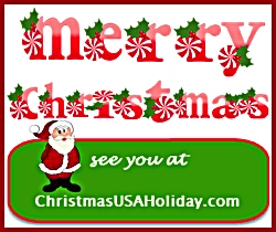 Christmas USA Holiday